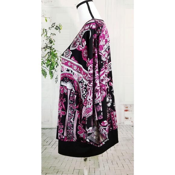 Dress barn pink tunic top plus size 22W 24W - Picture 4 of 8